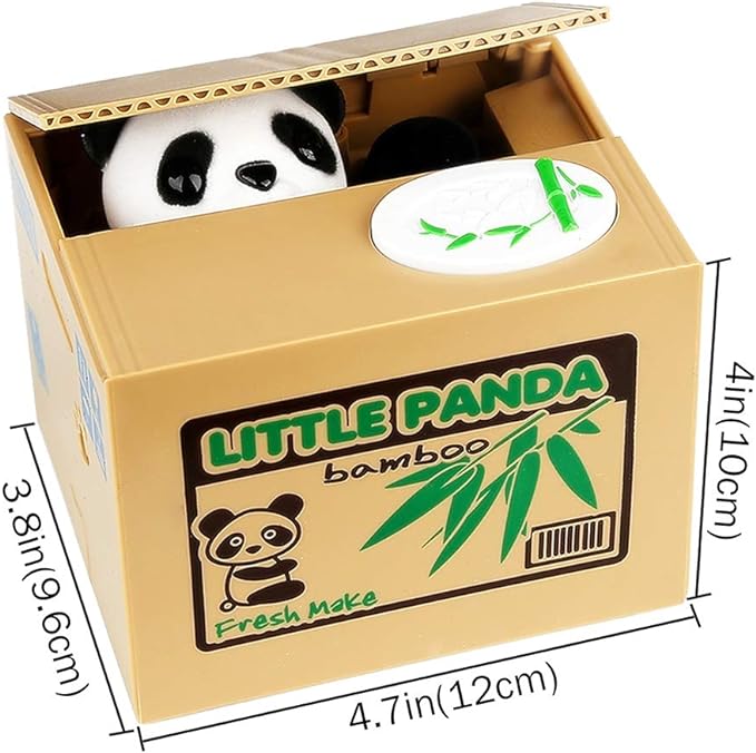 🔥Last Day 70% OFF🔥🐼Panda Bamboo Electric Piggy Bank