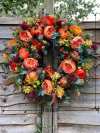 🔥HOT SALE 49% OFF💖Fall Peony And Pumpkin Wreath(BUY 2 FREE SHIPPING)