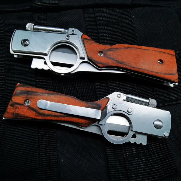 Handmade Multifunctional Kitchen Outdoor Folding Knife - Buy 2 Free Shipping