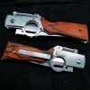 Handmade Multifunctional Kitchen Outdoor Folding Knife - Buy 2 Free Shipping