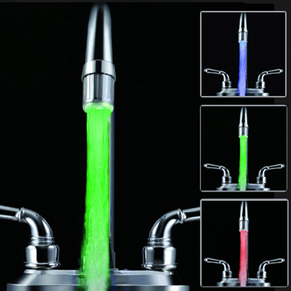 (🔥LAST DAY PROMOTION - SAVE 49% OFF)Temperature Sensing LED Water Faucet-BUY 3 GET 3 FREE