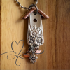 🔥Father's Day Sale🐦Handmade Birdhouse Necklace