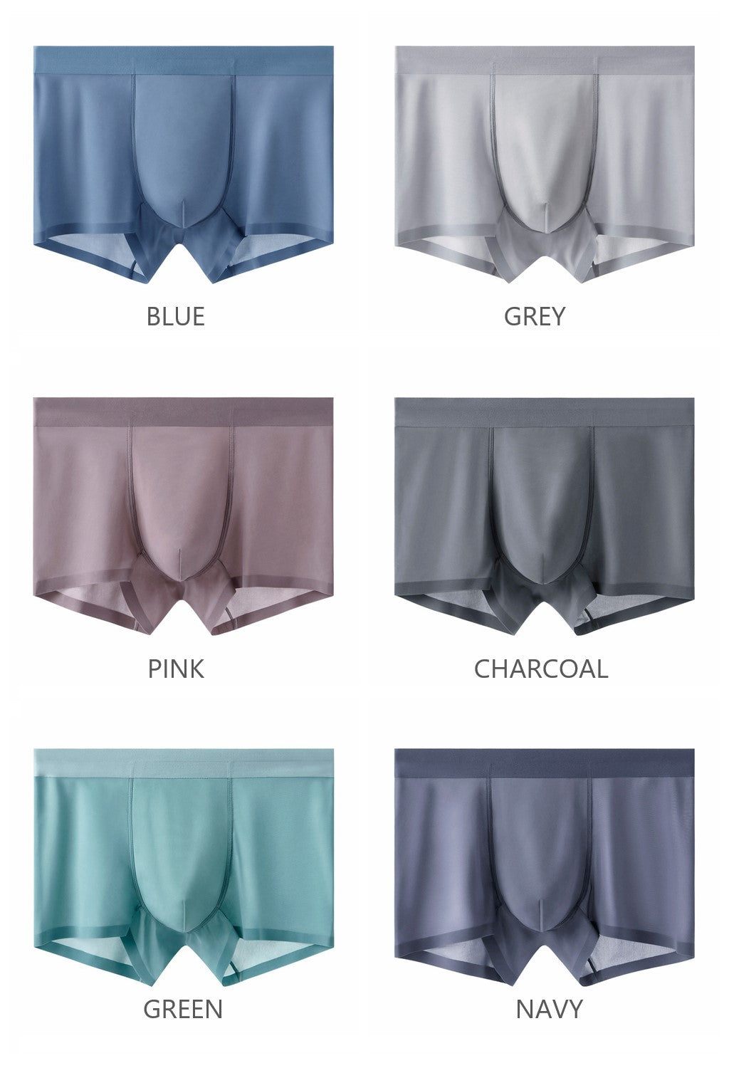 🔥Limited Time Sale 48% OFF🎉Pack of 3 Ultra Thin Ice Silk Underpants for Men-Buy 2 Pack Get Free Shipping