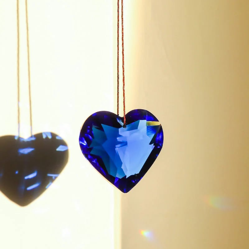 🔥LAST DAY 48% OFF 🔥 Hanging Heart Suncatcher Prism Crafts(Buy 2 Free Shipping)