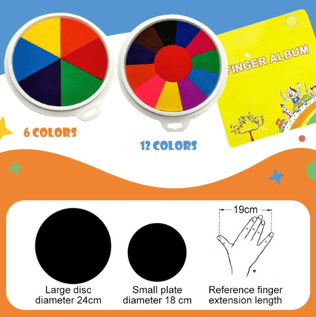 Christmas Hot Sale 48% OFF - Funny Finger Painting Kit - 🎁BUY 2 Free shipping