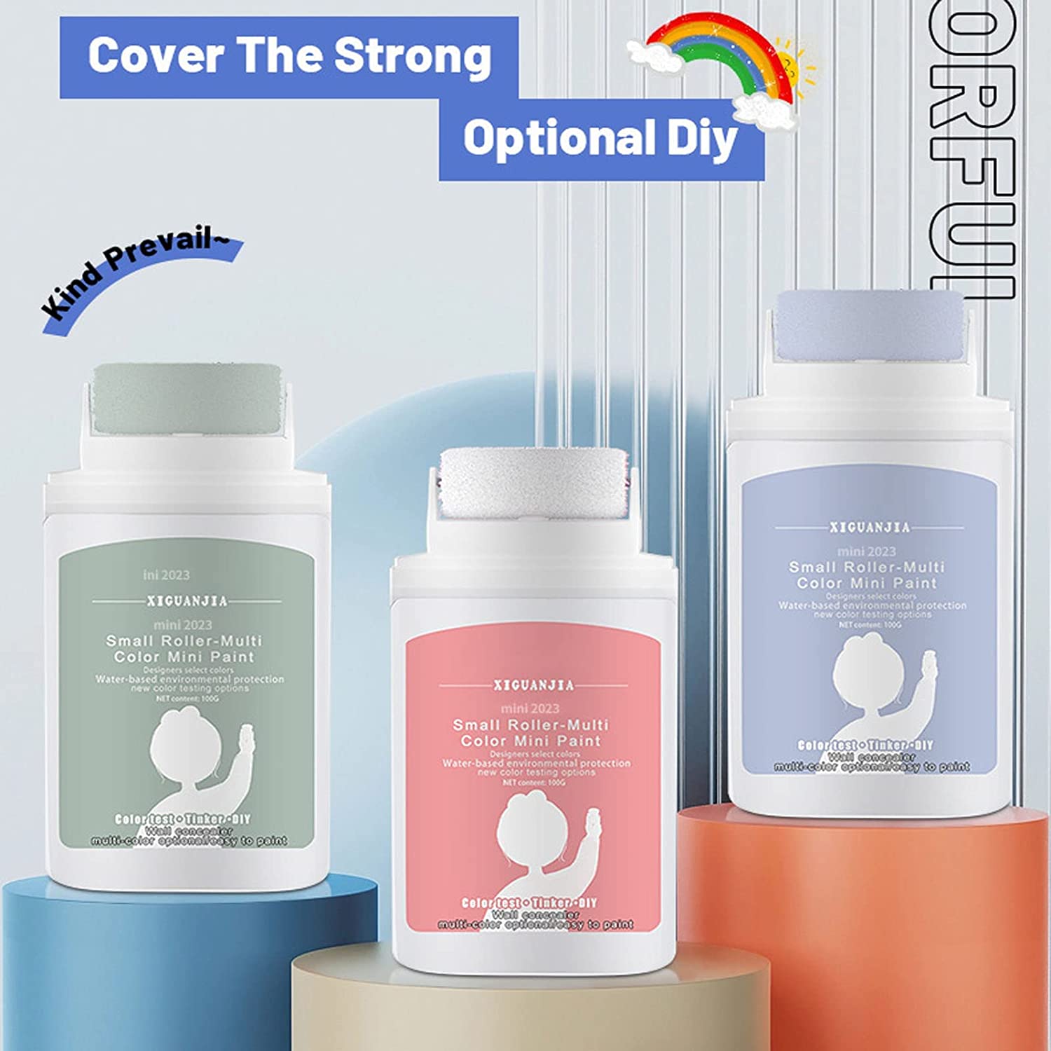 🎁2024 New Year Hot Sale🎁 🔥BUY MORE GET MORE FREE🔥Wall Repair Rolling Brush