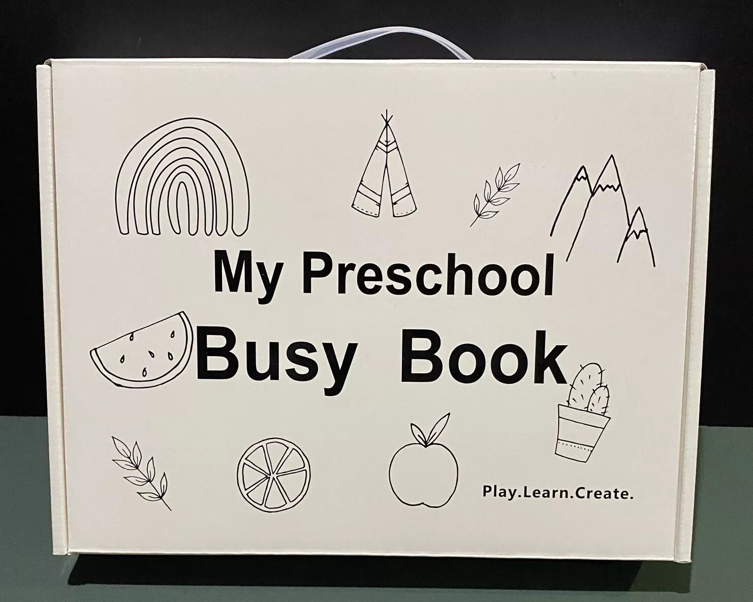 👍Best Christmas Gift for kids🎅My Preschool Busy Book📚