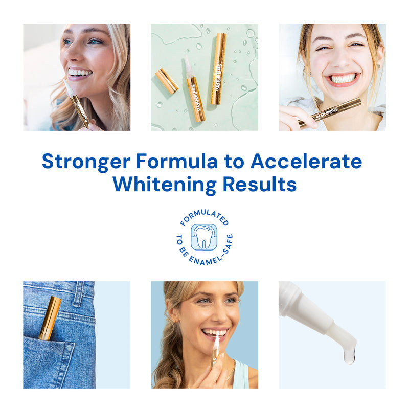 🎁TikTok Last Day Sale - 70% OFF🎉Extra-Strength Teeth Whitening Serum Pen + Dual-Peroxide Formula & Xylitol