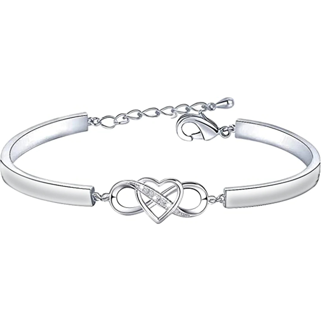 Infinity Heart Bracelet