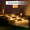 🎉Letzter Tag 49% Rabatt🔥Solar-Terrassenbeleuchtung, automatisch