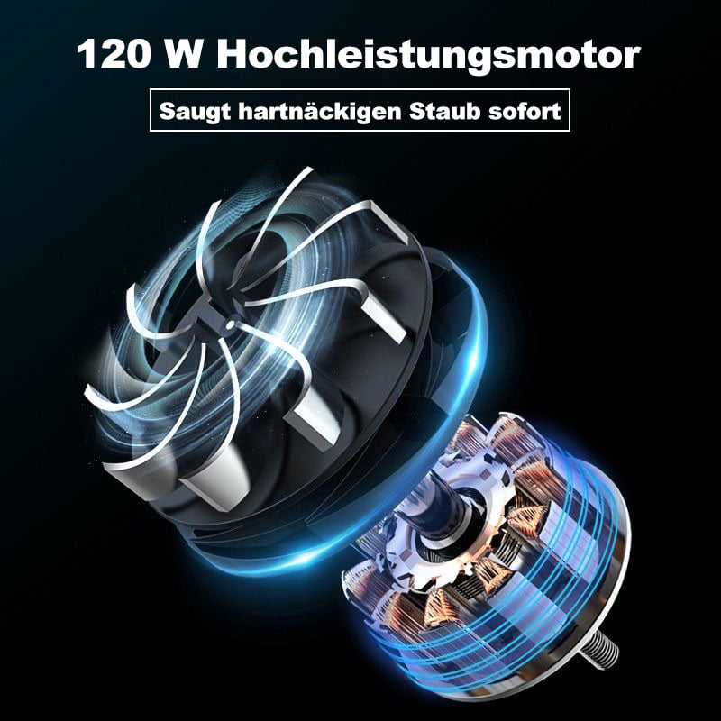 🔥Letzter Tag 49% Rabatt - Leistungsstarker kabelloser Autostaubsauger