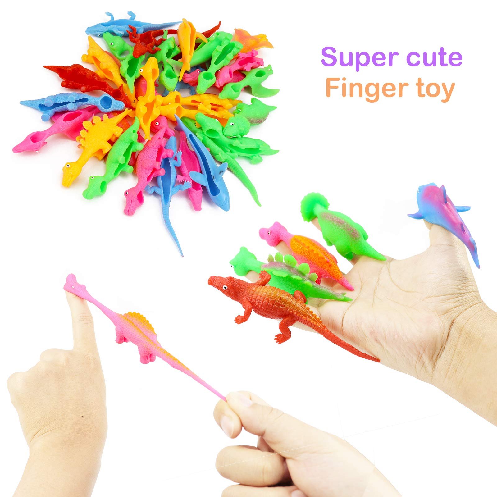 🔥Slingshot Dinosaur Finger Toys, Buy 3 Get 2 Free