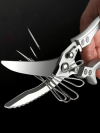 (🎅 HOT SALE NOW-48% OFF) -Heavy Duty Stainless Steel Bone-Cut Scissors(BUY 2 GET FREE SHIPPING NOW!)