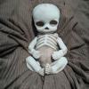 🖤Reborn Silicone Skeleton Baby🍼