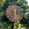 🔥Last Day Sale - 70% OFF🎁 - Mandala Hanging 12 Inches Wind Spinner - BUY 2 FTEE SHIPPING