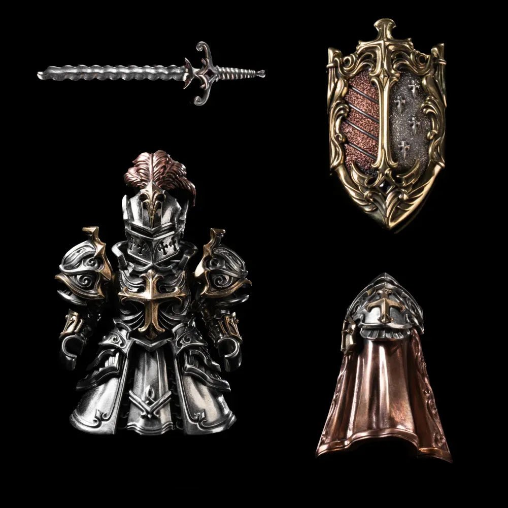 🎁TikTok Last Day Sale - 70% OFF🔥Crimson Templar Collectible Figure Detachable Bronze Copper Knight Statue & Free Shipping