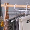 (🌲Hot Sale- SAVE 49% OFF) Magic Pants Hangers Space Saving, Buy 2 Get 1 Free NOW!