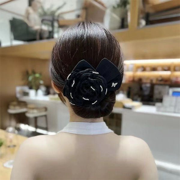 (🔥Summer Hot Sale- 50% OFF) Exquisite Big Flower Deft Bun