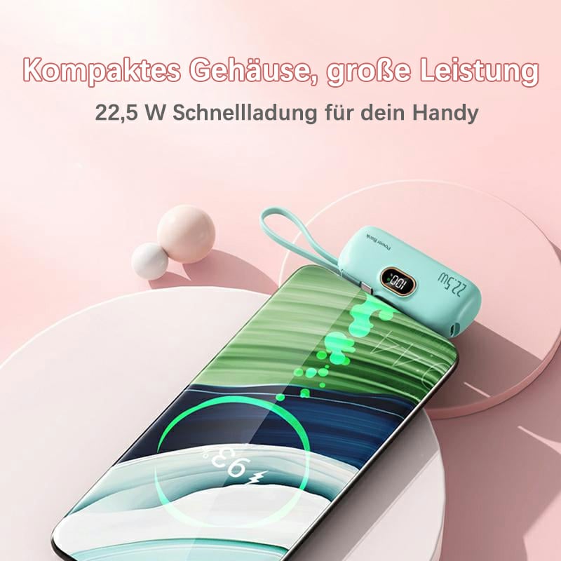 🔥Heißer Verkauf-51% Rabatt🔥Tragbares Mini-Ladegerät mit 5000 mAh für das Telefon