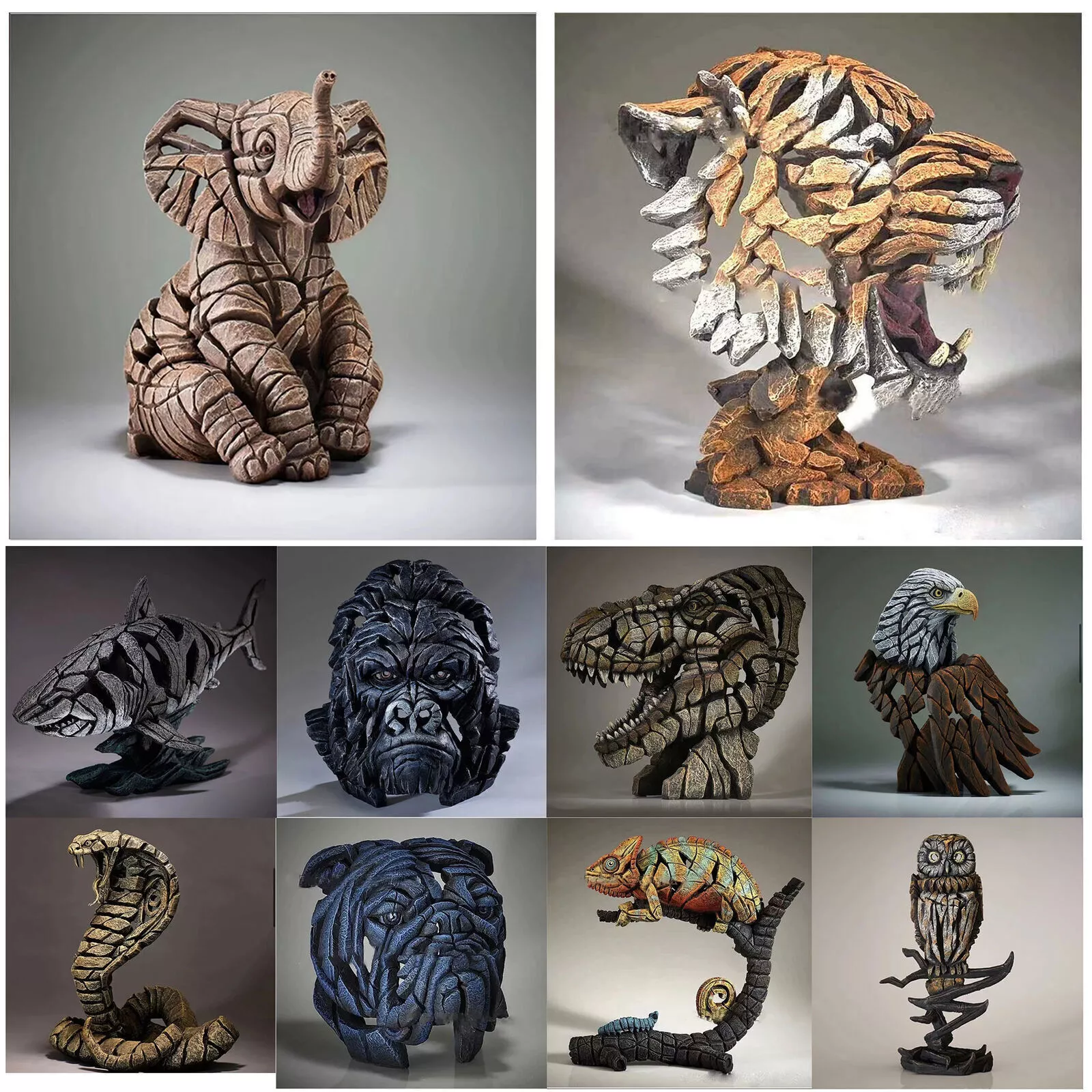 Unique Animal Sculpture - Decorative Craft Collections for Home Decor