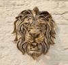 🔥Last Day Promotion 50% OFF🔥🦁Rare Find-Large Lion Head Wall Mounted Art Sculpture🎁