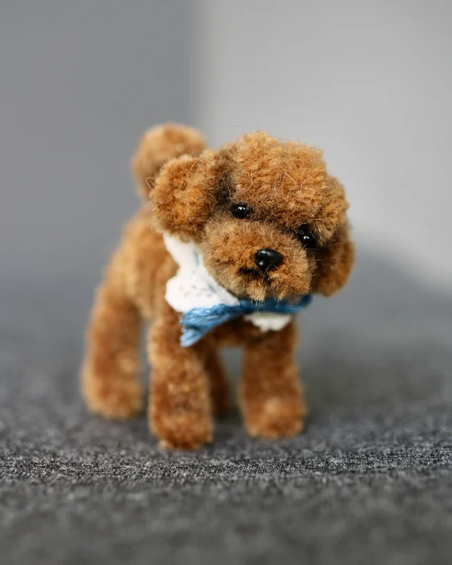 100 % Handmade Woolen Twist Cute Puppy