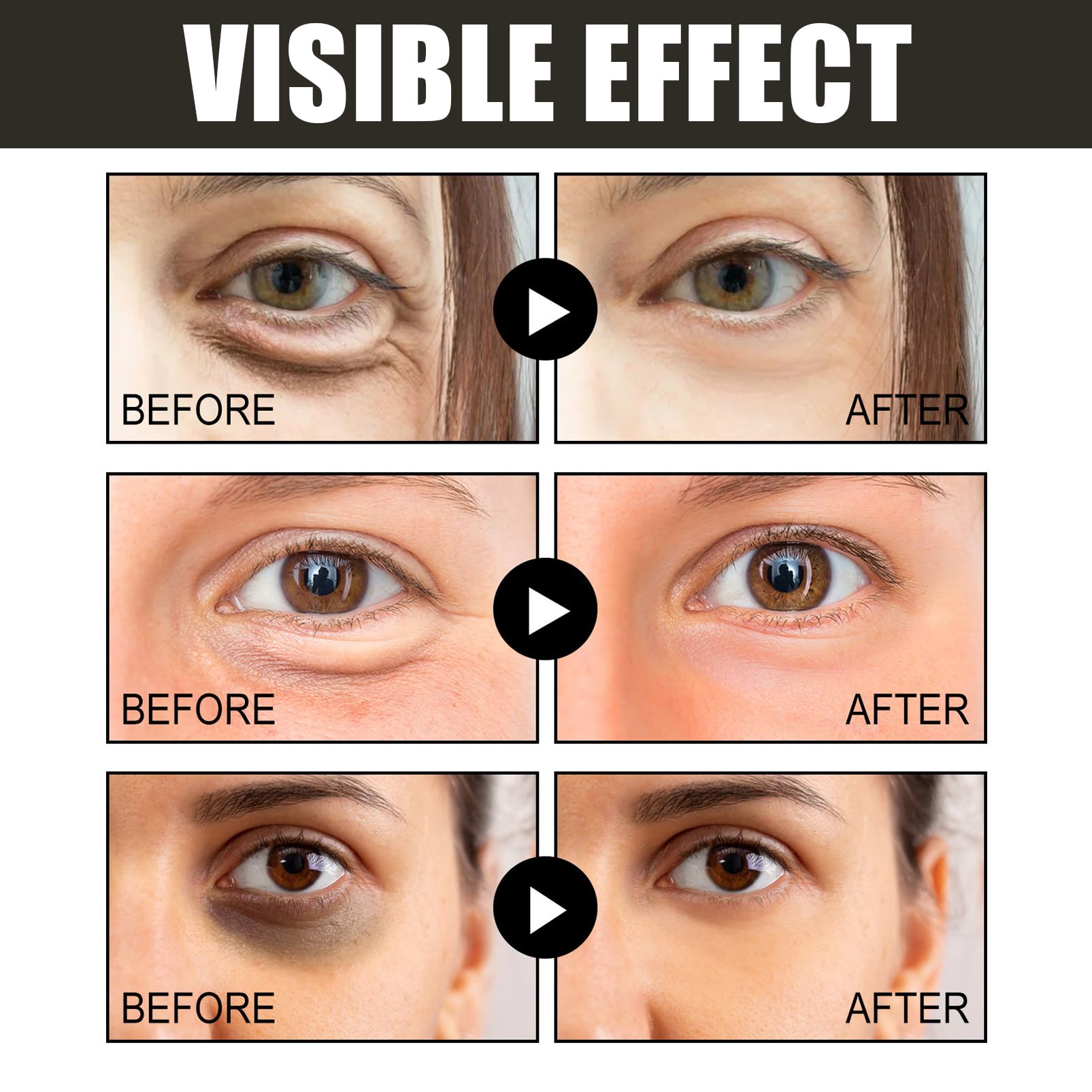 🔥2025 New Retinol Caffeine Anti-Wrinkle Stay-Up Late Eye Cream