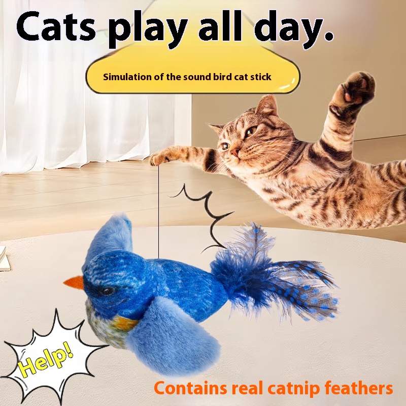 🔥Limited Special Offer 50% OFF🐱🐶Simulation Sound Pet Toy