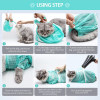 Cat Grooming Bag Bathing Shower Mesh Bag