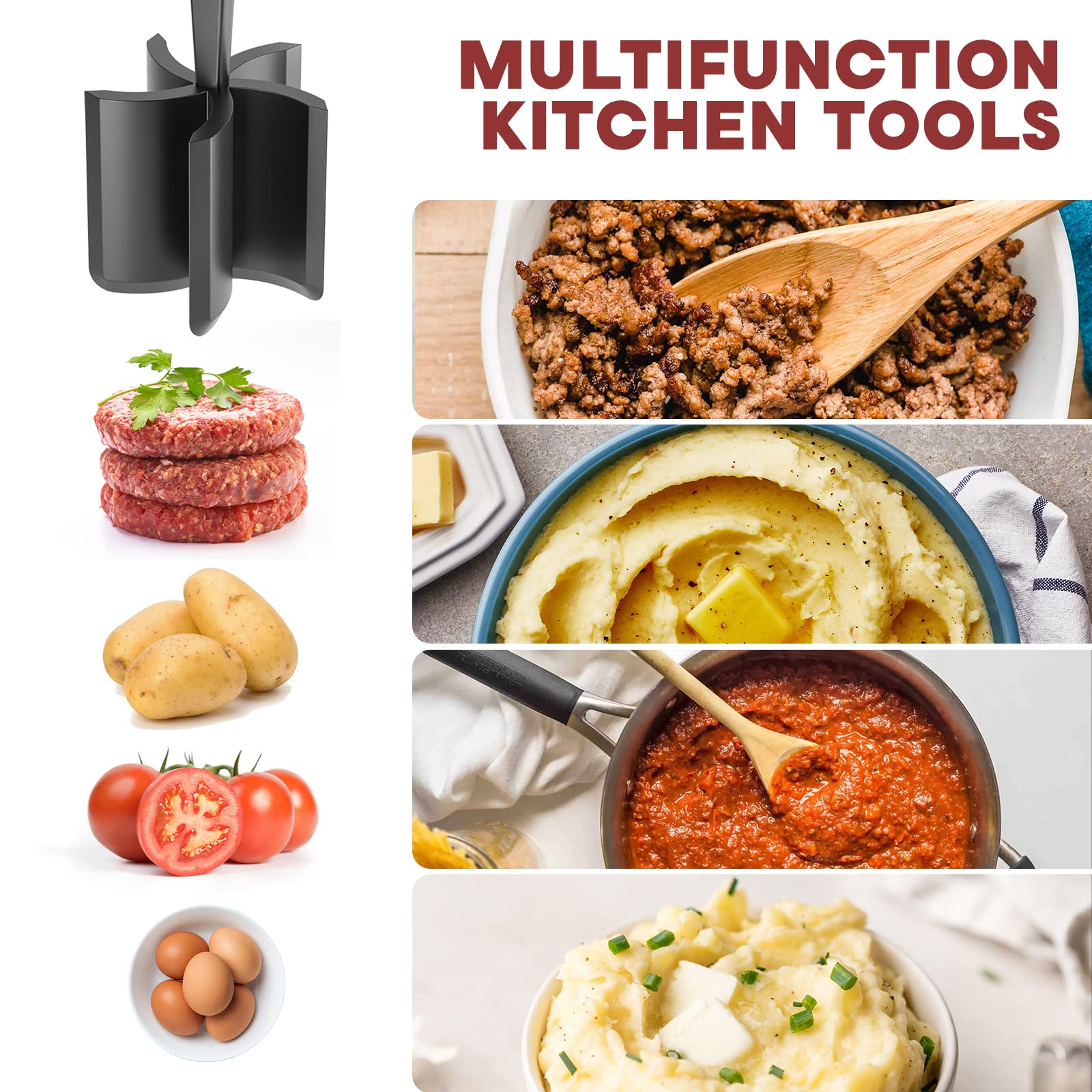 🔥Last Day 49% OFF-🍔🍖Meat Chopper & Hamburger Grinder