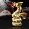 New Carved Dragon Shape Metal Lighter