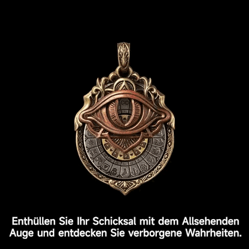 🔥Heißer Verkauf 49% Rabatt - Handgefertigter Tarot Vision Anhänger
