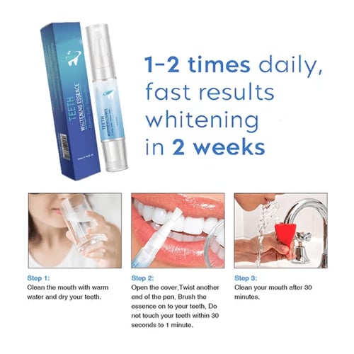 (🔥HOT SALE TODAY - 49% OFF)-Teeth Whitening Essence