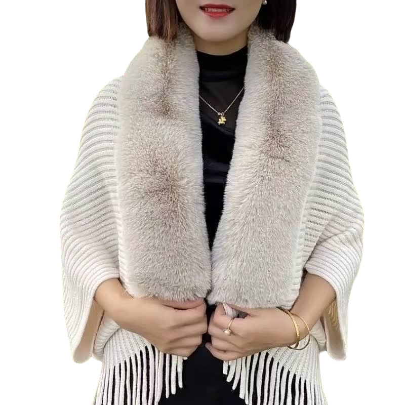 (🎅EARLY CHRISTMAS SALE-49% OFF)Knitting Thick Women's Loose Shawl💥BUY 2 FREE SHIPPING