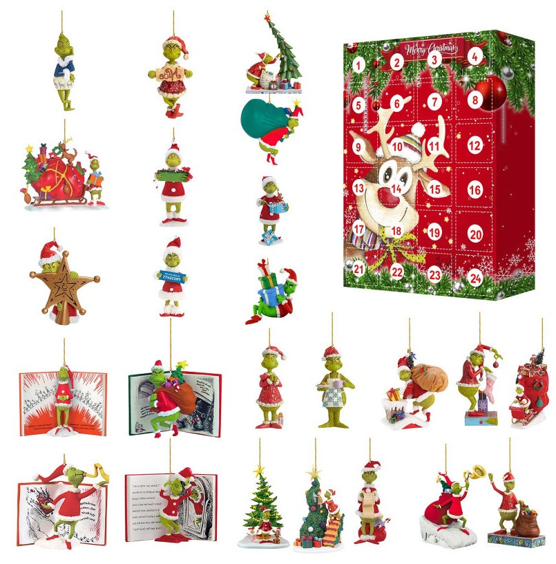 CHRISTMAS HOT SALEGrinchmas 24 Days of Christmas Advent Calendar