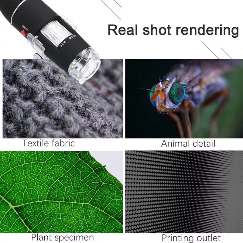 💥LAST DAY SALE 50% OFF💥1600X  Zoom Digital Microscope Camera Portable Magnifier