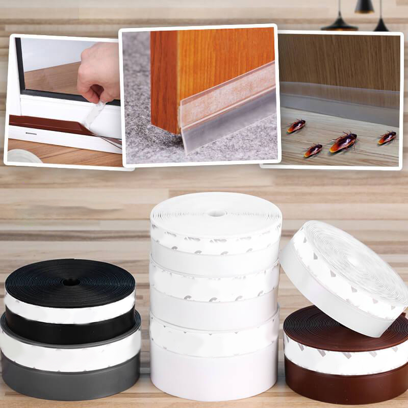 (🎄Christmas Promotion--48% OFF)Weather Stripping Door Seal Strip--200''(👍Buy 2 get 1 Free)