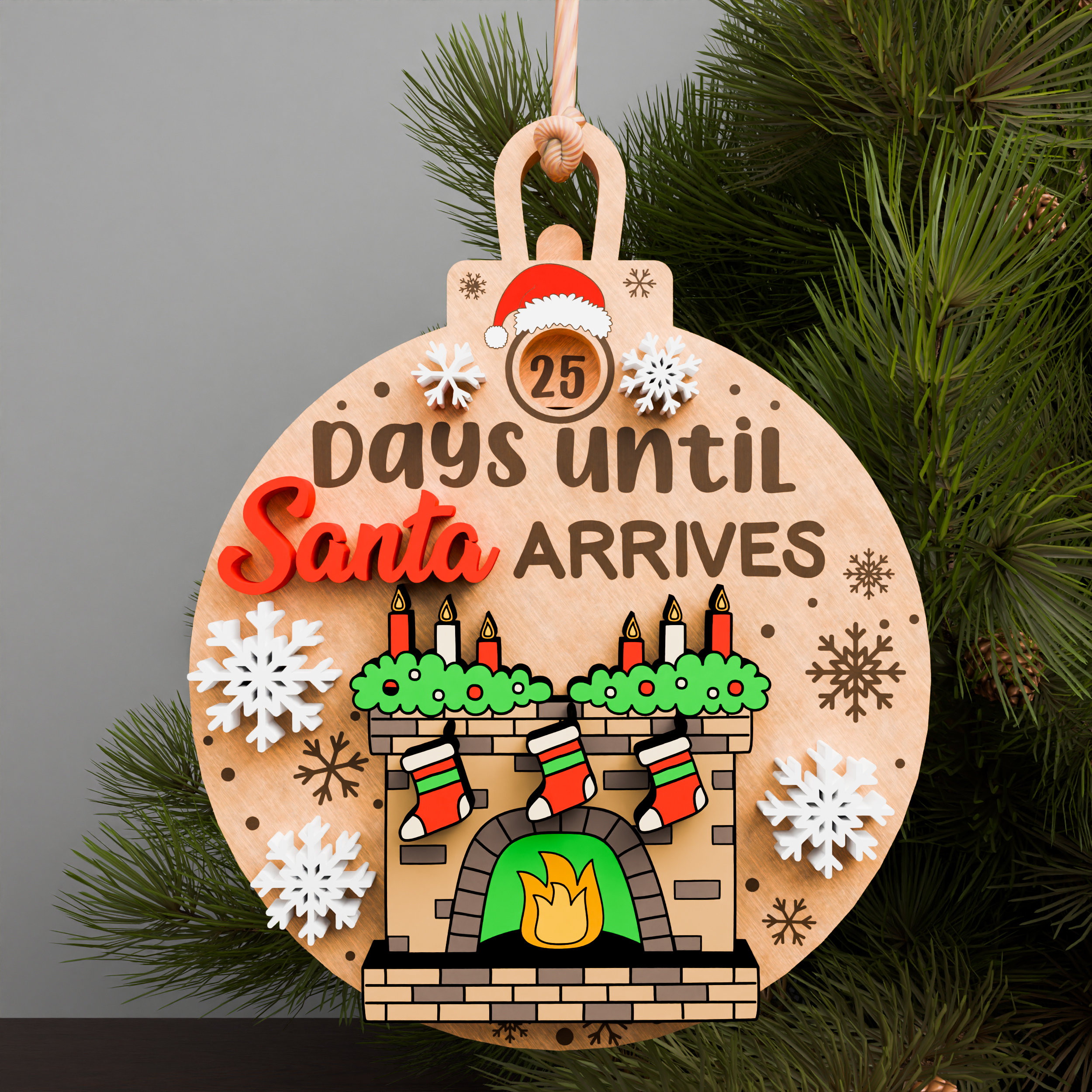 🎅Rotating Christmas Countdown Ornaments🎁Buy 3 get Extra 15% OFF & Free Shipping