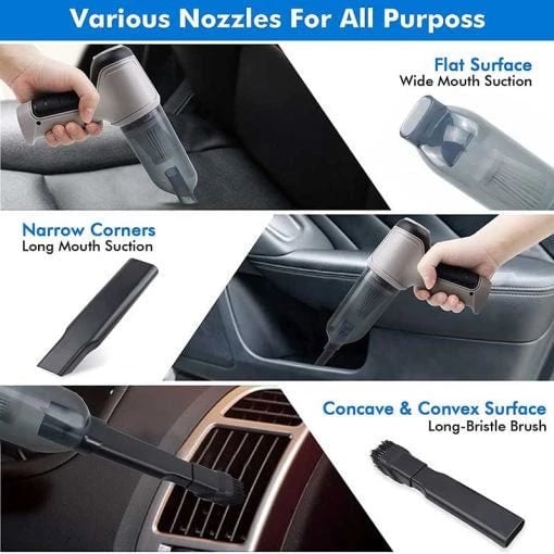 🔥Last Day Promotion 50% OFF - Wireless Handheld Car Vacuum Cleaner