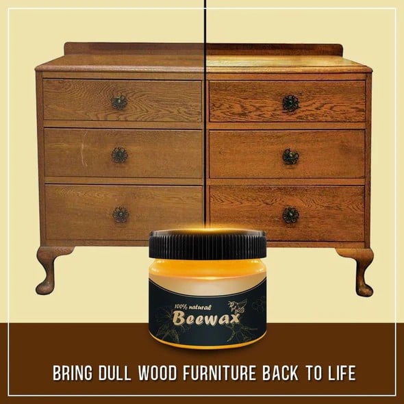 (🎅CHRISTMAS SALE-80% OFF)Wood Seasoning Beeswax,Polish for Furniture - BUY 2 GET 1 FREE