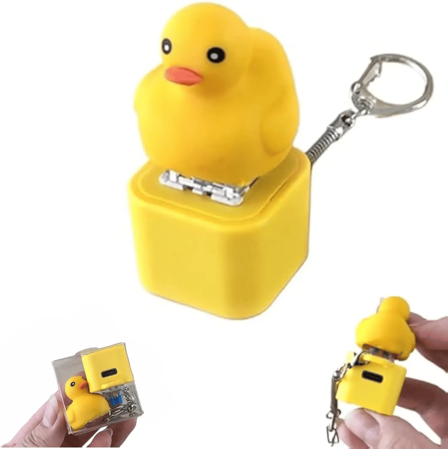 ⏰LAST DAY SALE 50% OFF💥Rechargeable Frog Croaking Keychain
