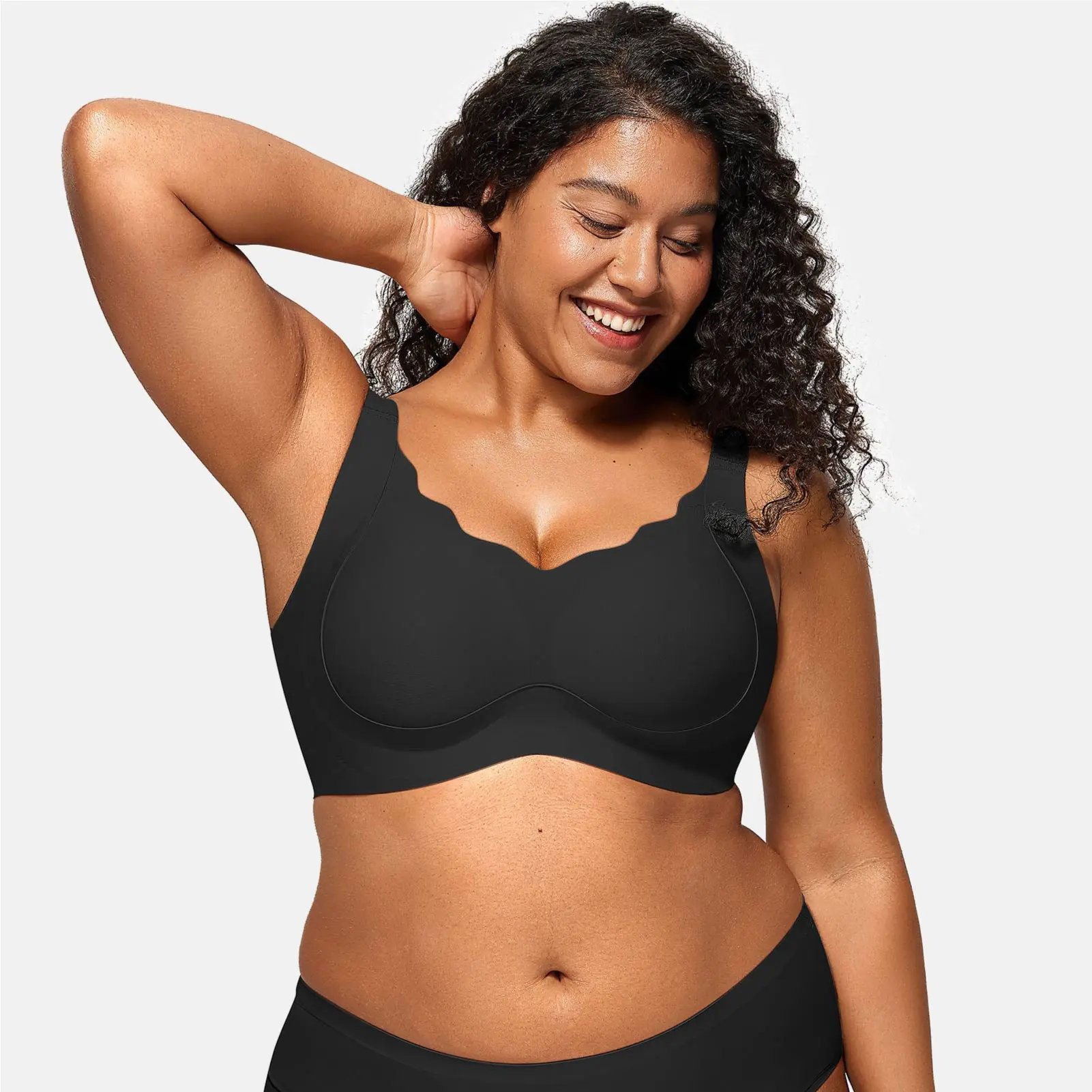 💥LAST DAY SALE 50% OFF💥Seamless Scalloped Push-Up Bra