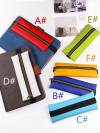 Pencil Zipper Bag With Elastic Band 1pc