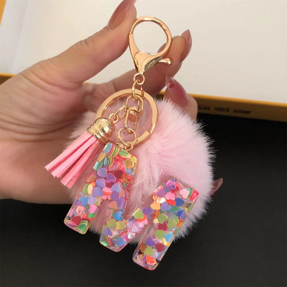 🎁TikTok Last Day Sale - 70% OFF🔥Initial Letter Keychains🦋