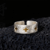 ✝️100% Handmade Adjustable Sterling Silver Cross Ring (𝐂𝐡𝐚𝐝 𝐒𝐦𝐢𝐭𝐡 𝐇𝐚𝐧𝐝𝐦𝐚𝐝𝐞®)