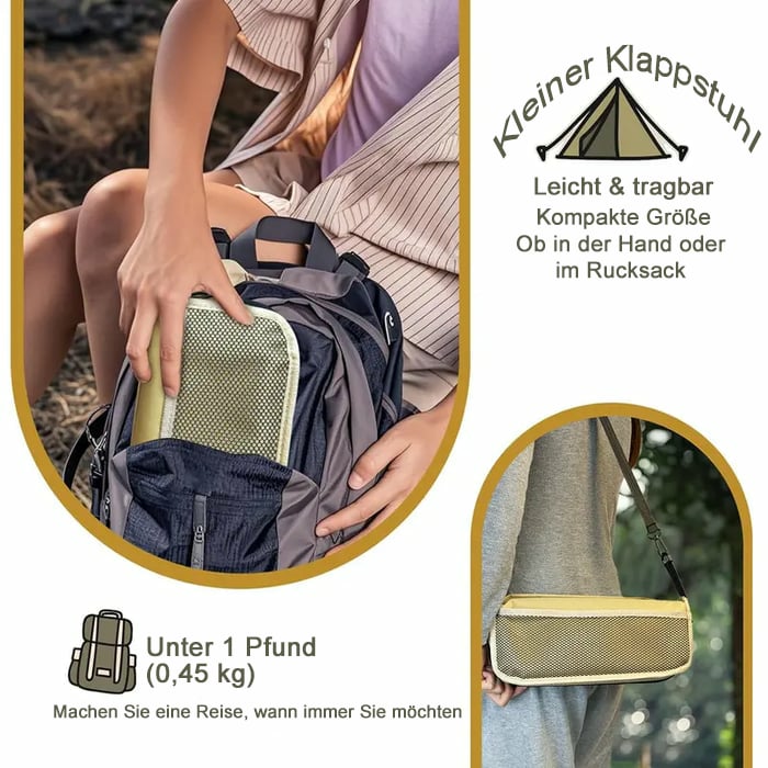 🎉Letzter Tag 49% Rabatt🪑Ultraleichter Klapphocker