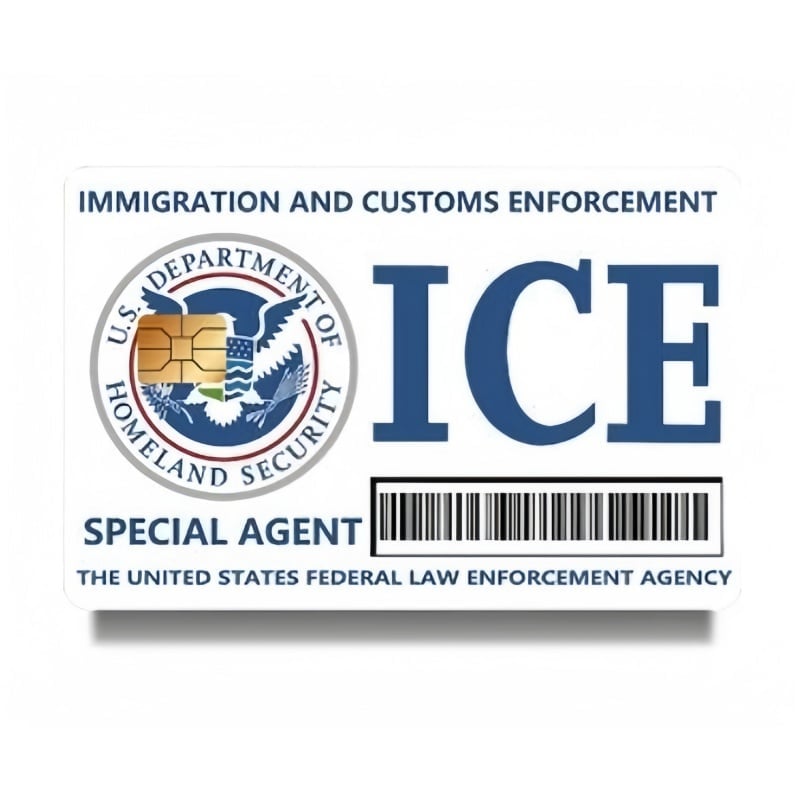 🕵️‍♂️ Secret Agent Card Skins Kit: FBI/ICE Designs  • Cosplay & Gift Stickers