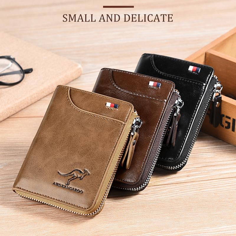 🔥HOT SALE-49% OFF🔥Men Wallet Zipper Purse ( RFID PROTECTED )💥