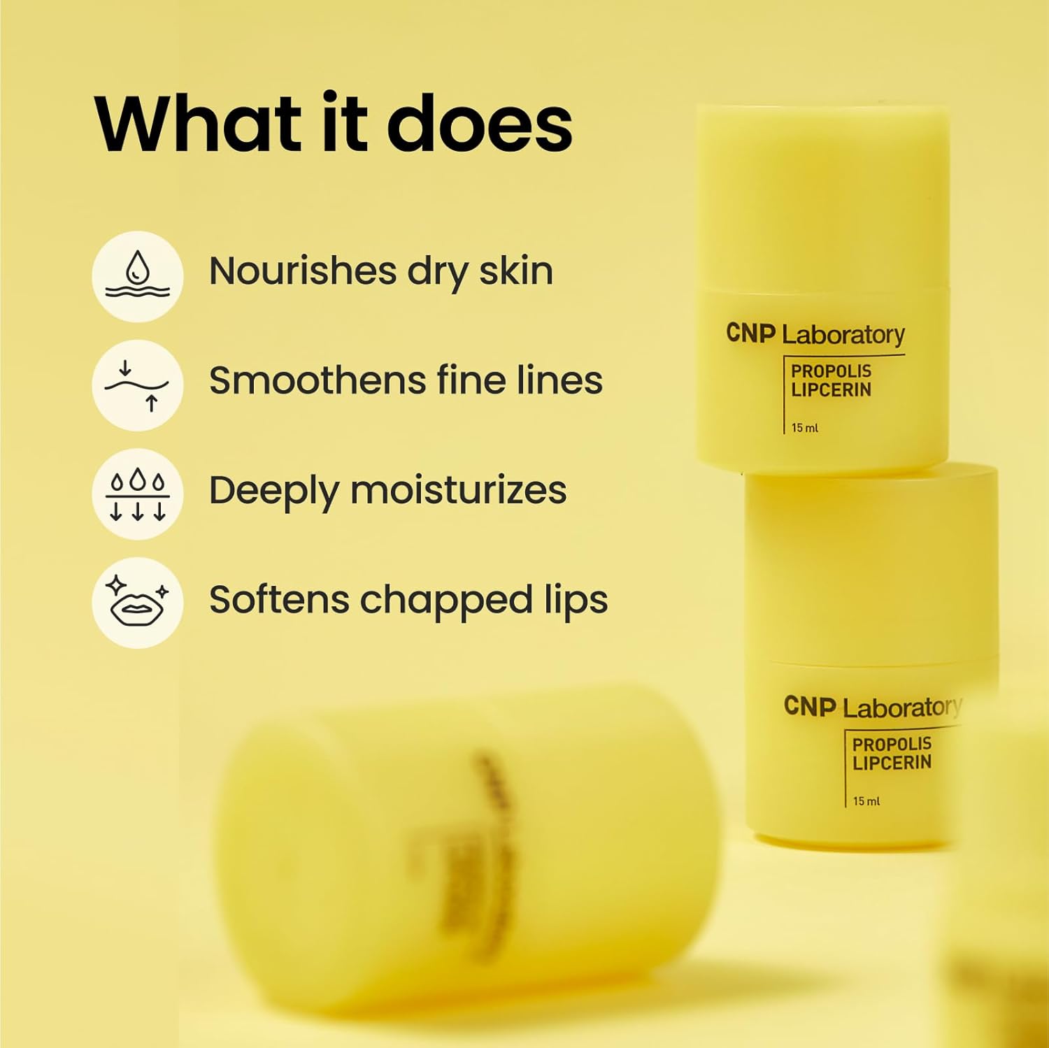👄Honey Lip Butter, Propolis Lipcerin, Hydrating, Gentle Exfoliation, Deep Nourish, Revitalizing Dry Lips