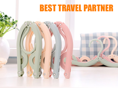 (🔥Last Day Promotion-48%OFF)Retractable Portable Travel Hangers--5 PCs/Set(👍Buy 4 sets get Free shipping)